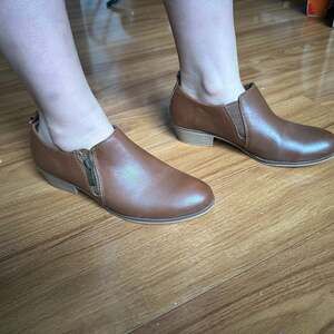 NIB Women Sonoma Goods For Life Maureen Ankle Boots Shoes Cognac Size 6.5